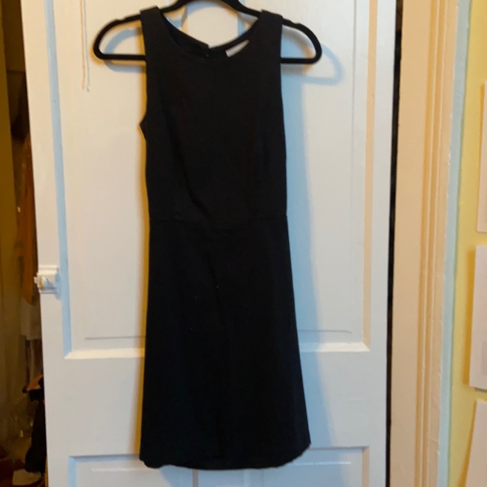 Lauren Conrad High Neck Backless Black dress